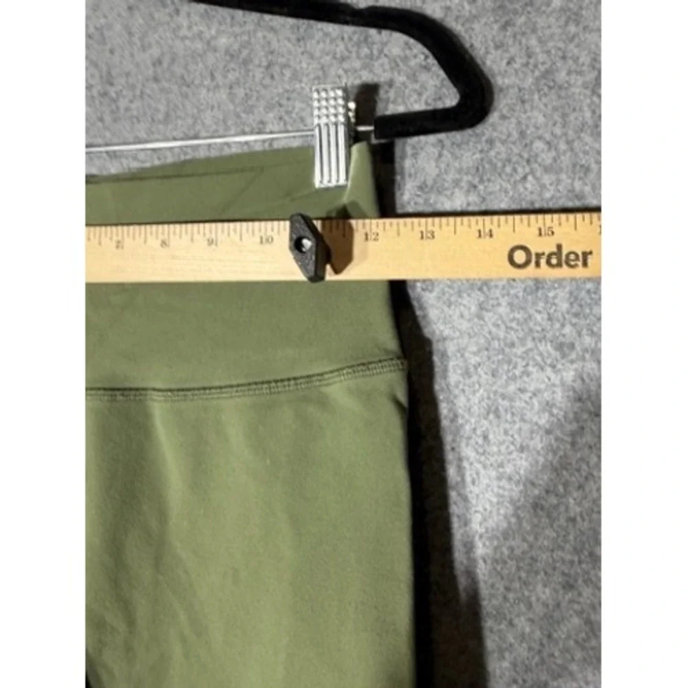 Alo Yoga High-Waist Moto Leggings Olive Green W5494R Size XS